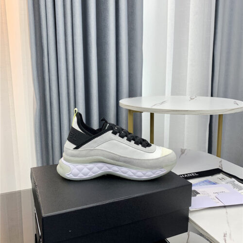High Quality Luxury Chanel New Color Matching Casual Sneakers – Style 11654 product detail