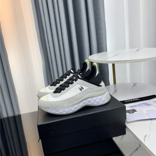 High Quality Luxury Chanel New Color Matching Casual Sneakers – Style 11654 product detail