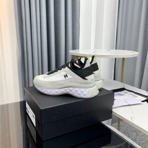 High Quality Luxury Chanel New Color Matching Casual Sneakers – Style 11654 product detail