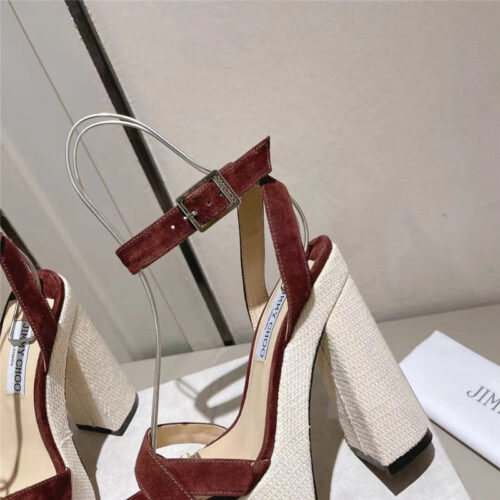High Quality Luxury Jimmy Choo Fashion Heel Sandals – Style 54711 product detail