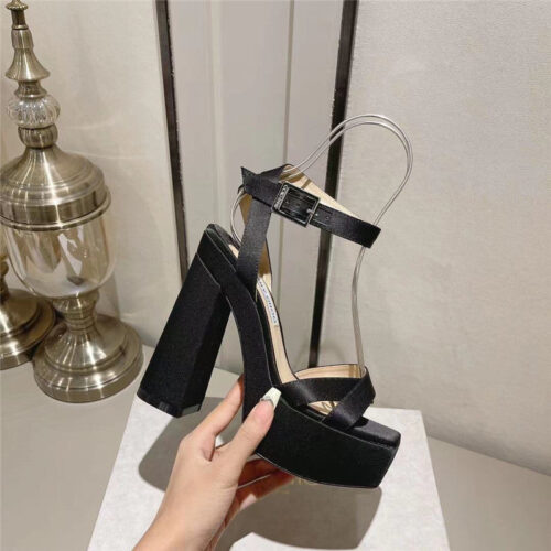 High Quality Luxury Jimmy Choo Fashion Heel Sandals – Style 08375 alternate view