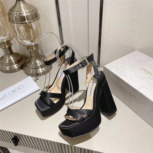 High Quality Luxury Jimmy Choo Fashion Heel Sandals – Style 08375 product detail