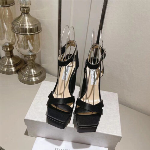 High Quality Luxury Jimmy Choo Fashion Heel Sandals – Style 08375 product detail