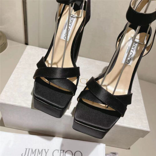High Quality Luxury Jimmy Choo Fashion Heel Sandals – Style 08375 product detail