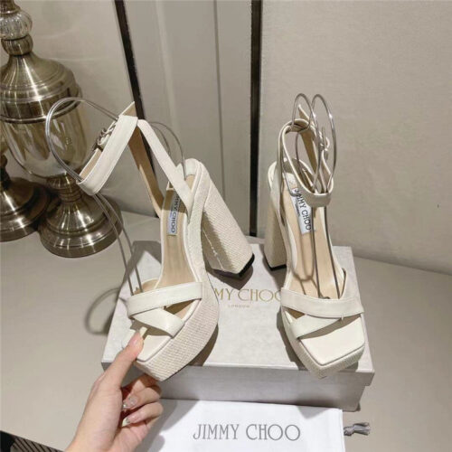 High Quality Luxury Jimmy Choo Fashion Heel Sandals – Style 63735 product detail