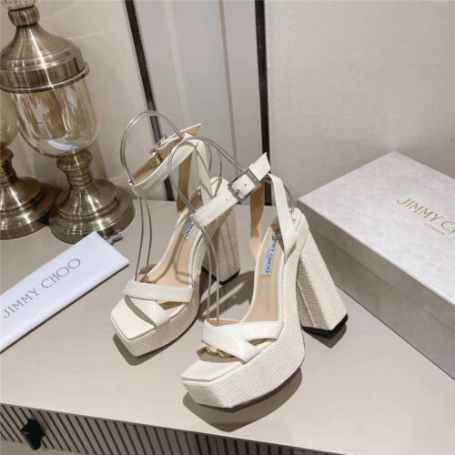 High Quality Luxury Jimmy Choo Fashion Heel Sandals – Style 63735 product detail