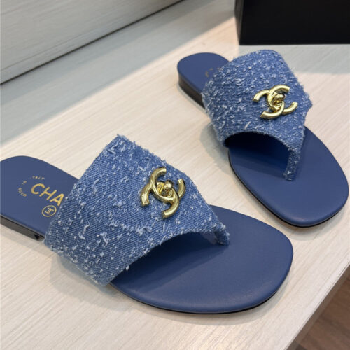 High Quality Luxury Chanel Flip Flops Flip Flops – Style 97958 product detail