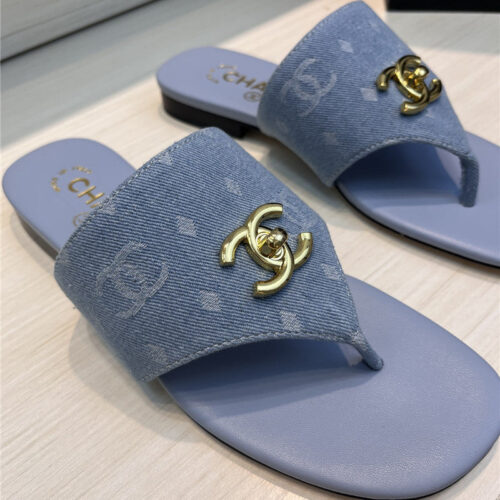High Quality Luxury Chanel Flip Flops Flip Flops – Style 34118 product detail