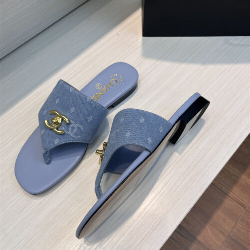 High Quality Luxury Chanel Flip Flops Flip Flops – Style 34118 product detail