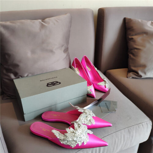 High Quality Luxury Balenciaga Pointed Toe Sandals – Style 48931