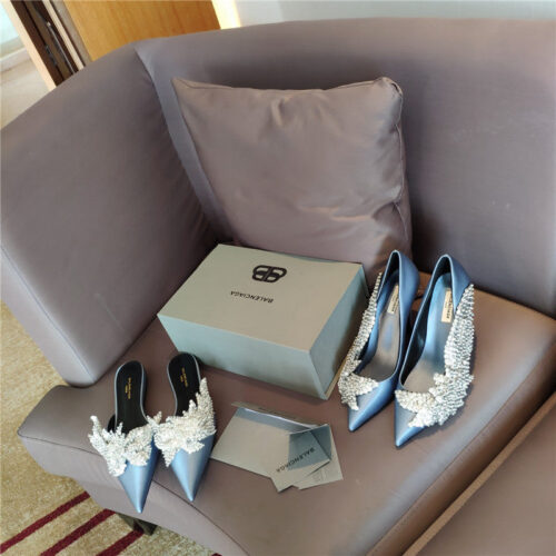 High Quality Luxury Balenciaga Pointed Toe Sandals – Style 12771 alternate view