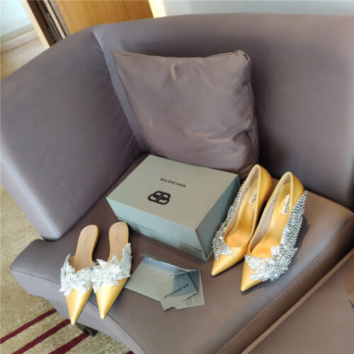 High Quality Luxury Balenciaga Pointed Toe Sandals – Style 09379 alternate view