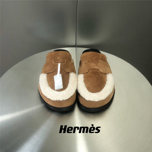 High Quality Luxury Hermes Fur Birkenstocks product detail