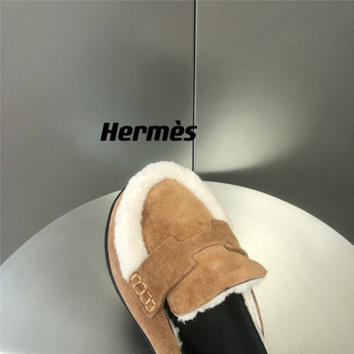 High Quality Luxury Hermes Fur Birkenstocks product detail