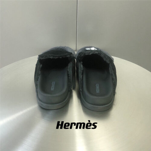 High Quality Luxury Hermes Fur Birkenstocks – Style 32035 product detail