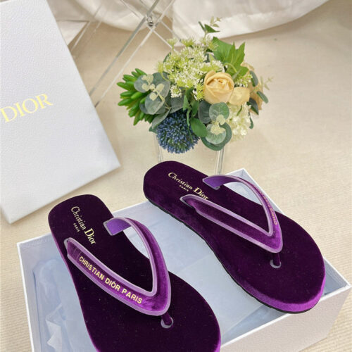High Quality Luxury Dior New Flip Flops – Style 61830 product detail