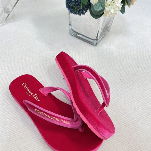 High Quality Luxury Dior New Flip Flops product detail