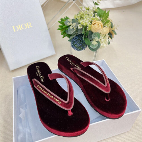High Quality Luxury Dior New Flip Flops – Style 69158