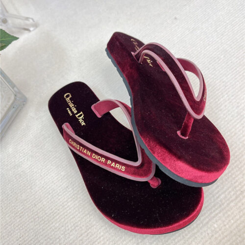 High Quality Luxury Dior New Flip Flops – Style 69158 product detail