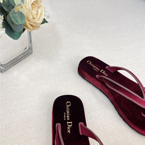 High Quality Luxury Dior New Flip Flops – Style 69158 product detail
