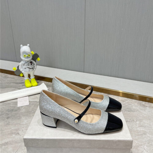 High Quality Luxury Jimmy Choo Classic Square Toe Ballerinas – Style 33047 product detail