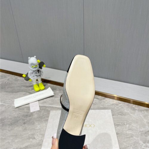 High Quality Luxury Jimmy Choo Classic Square Toe Ballerinas – Style 33047 product detail