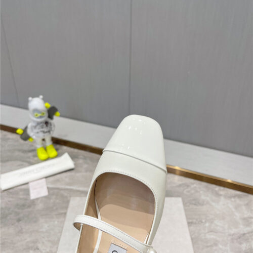 High Quality Luxury Jimmy Choo Classic Square Toe Ballerinas product detail