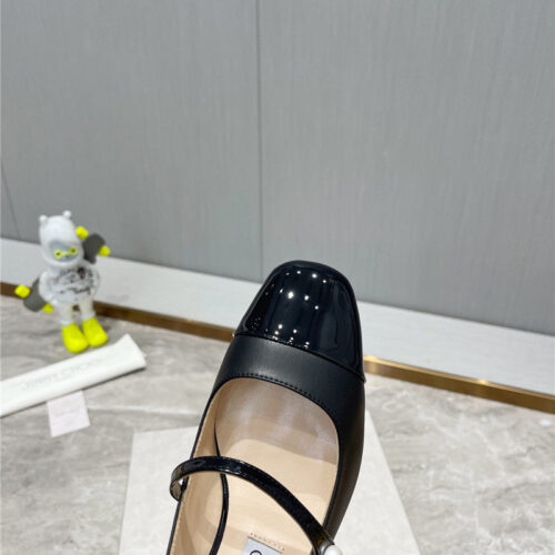 High Quality Luxury Jimmy Choo Classic Square Toe Ballerinas – Style 53943 product detail