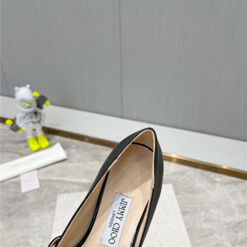 High Quality Luxury Jimmy Choo Classic Square Toe Ballerinas – Style 53943 product detail