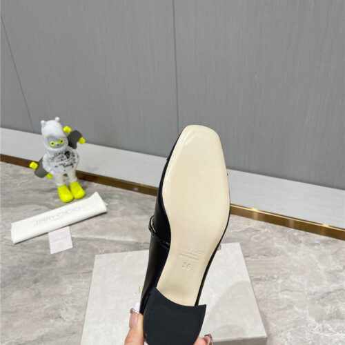 High Quality Luxury Jimmy Choo Classic Square Toe Ballerinas – Style 53943 product detail