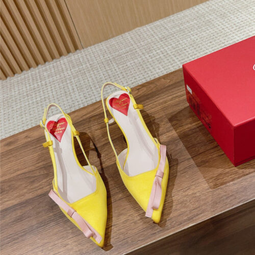 High Quality Luxury Roger Vivier Latest Bow Sandals – Style 80084 alternate view