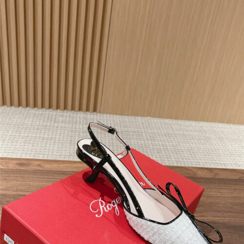 High Quality Luxury Roger Vivier Latest Bow Sandals – Style 40532 product detail