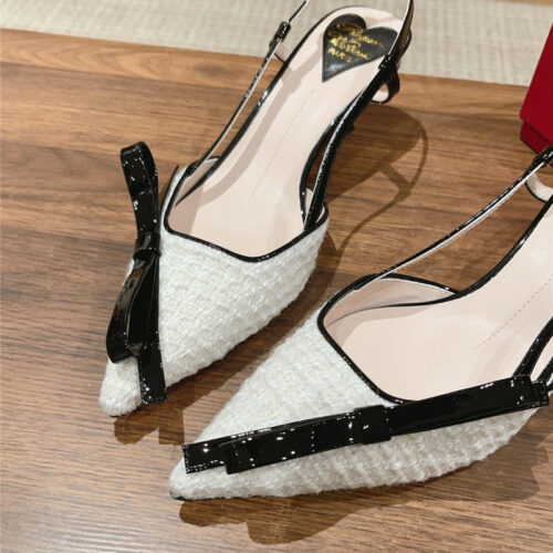 High Quality Luxury Roger Vivier Latest Bow Sandals – Style 40532 product detail