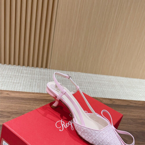 High Quality Luxury Roger Vivier Latest Bow Sandals product detail