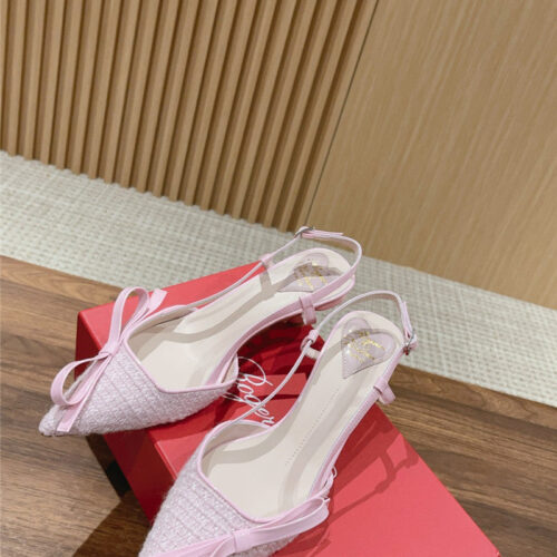 High Quality Luxury Roger Vivier Latest Bow Sandals product detail