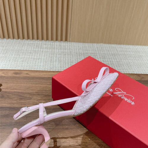 High Quality Luxury Roger Vivier Latest Bow Sandals product detail