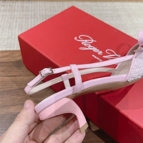 High Quality Luxury Roger Vivier Latest Bow Sandals product detail