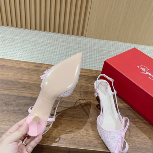 High Quality Luxury Roger Vivier Latest Bow Sandals product detail