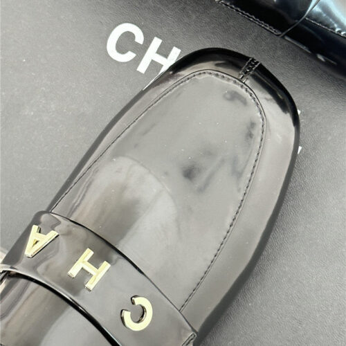 High Quality Luxury Chanel Double C Letter Buckle Square Head Chunky Loafers – Style 79078 product detail
