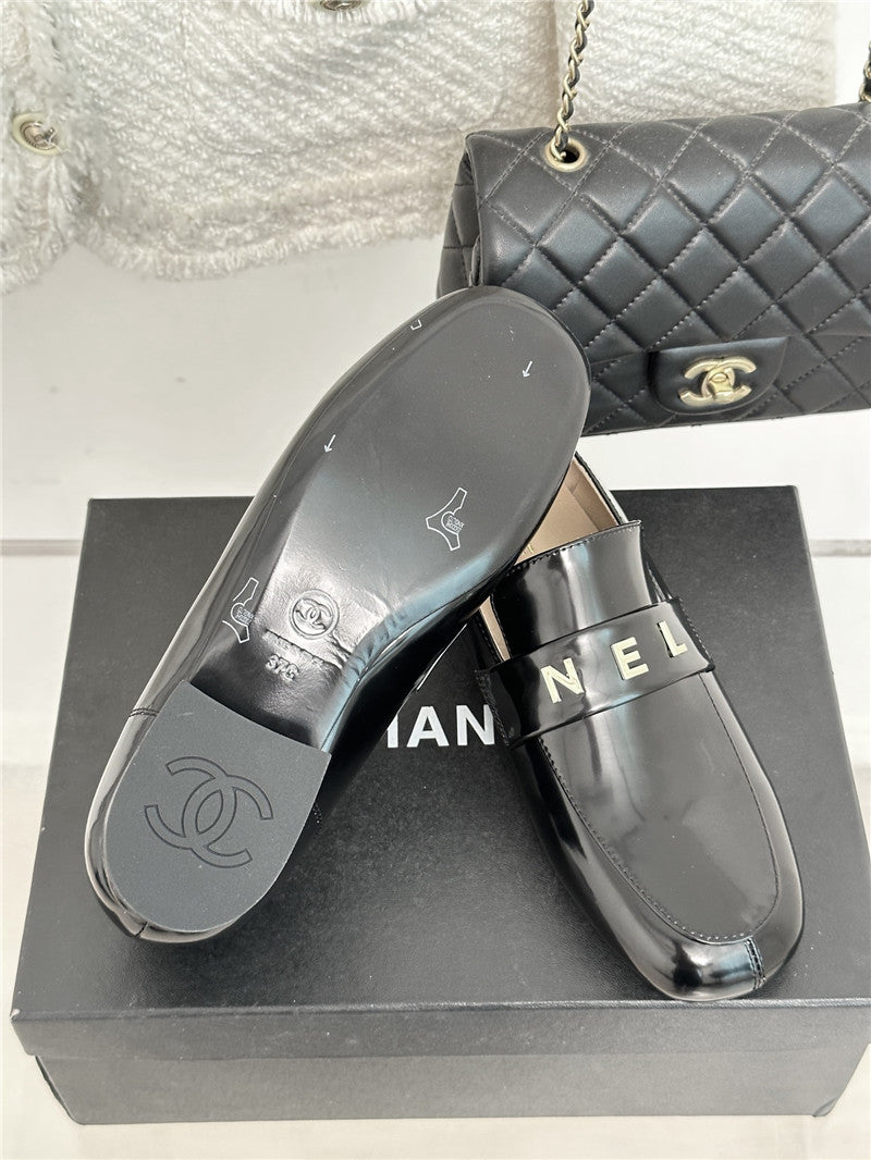 High Quality Luxury Chanel Double C Letter Buckle Square Head Chunky Loafers – Style 79078 product detail