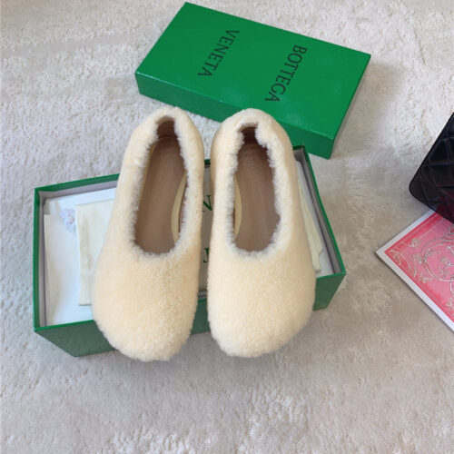 High Quality Luxury Bottega Veneta New Arrival Fur Shoes – Style 56326 alternate view