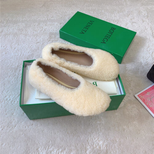 High Quality Luxury Bottega Veneta New Arrival Fur Shoes – Style 56326