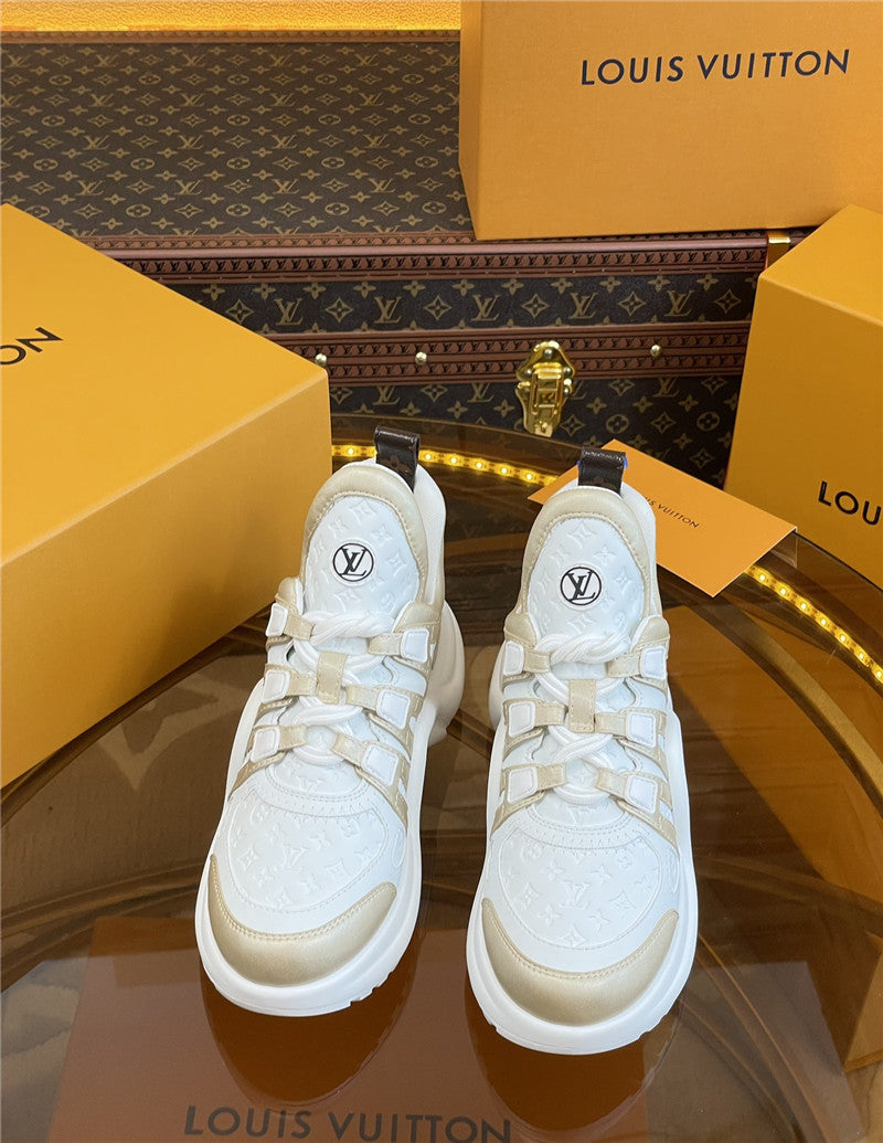 High Quality Luxury Louis Vuitton Hardware Casual Sports Daddy Shoes – Style 54051 product detail