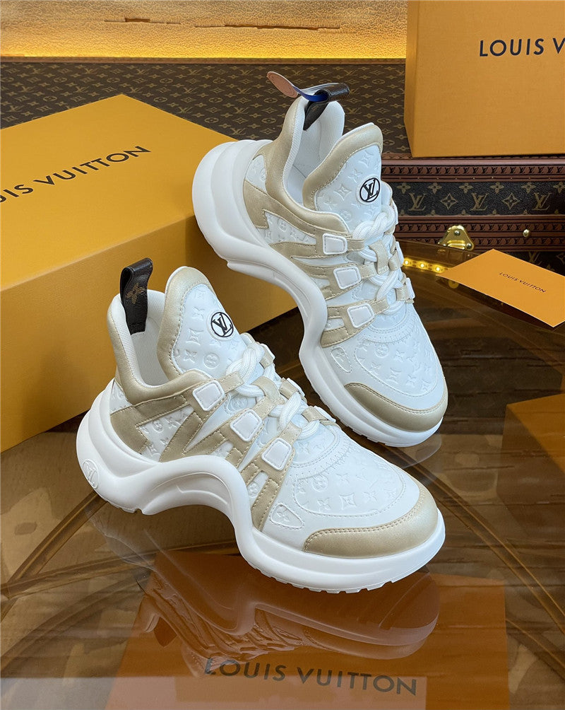 High Quality Luxury Louis Vuitton Hardware Casual Sports Daddy Shoes – Style 54051 product detail