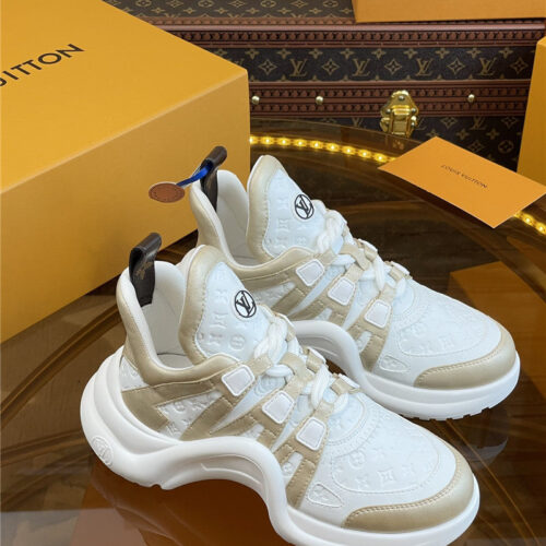 High Quality Luxury Louis Vuitton Hardware Casual Sports Daddy Shoes – Style 54051 alternate view