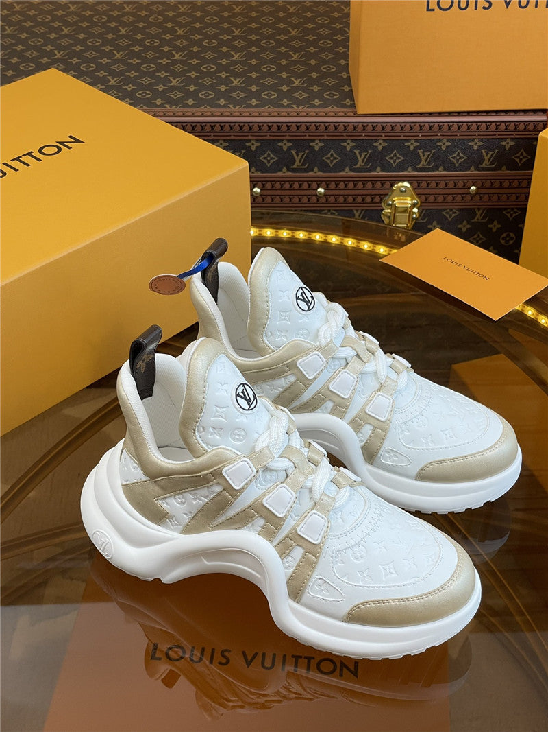 High Quality Luxury Louis Vuitton Hardware Casual Sports Daddy Shoes – Style 54051 product detail