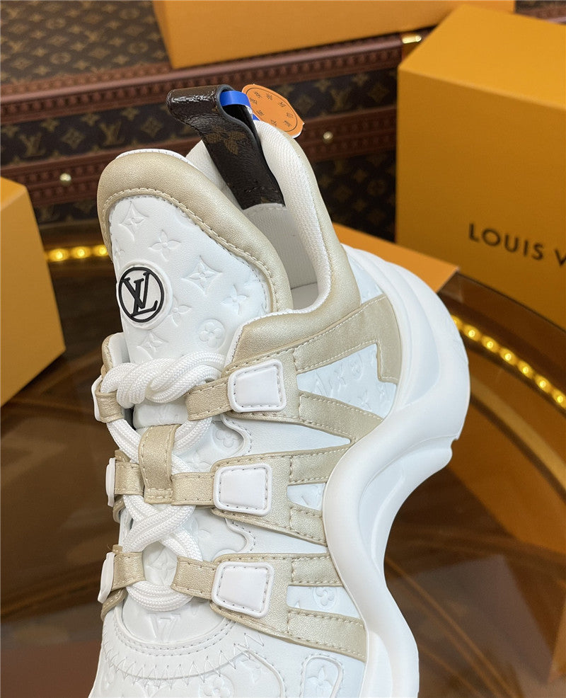 High Quality Luxury Louis Vuitton Hardware Casual Sports Daddy Shoes – Style 54051 product detail