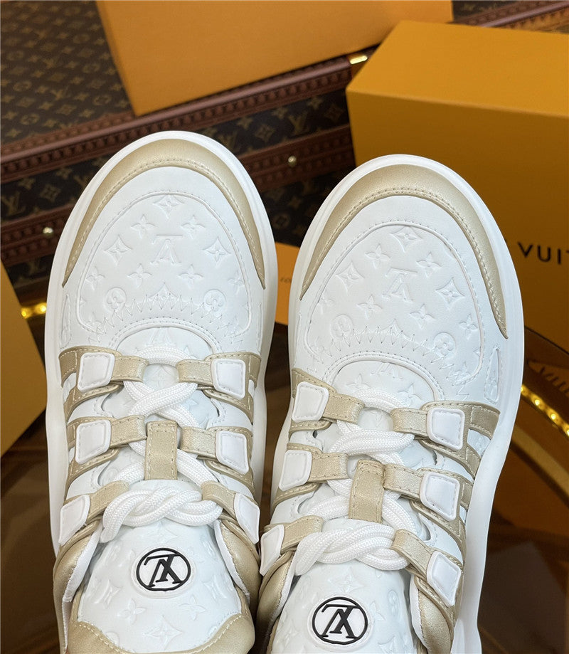 High Quality Luxury Louis Vuitton Hardware Casual Sports Daddy Shoes – Style 54051 product detail
