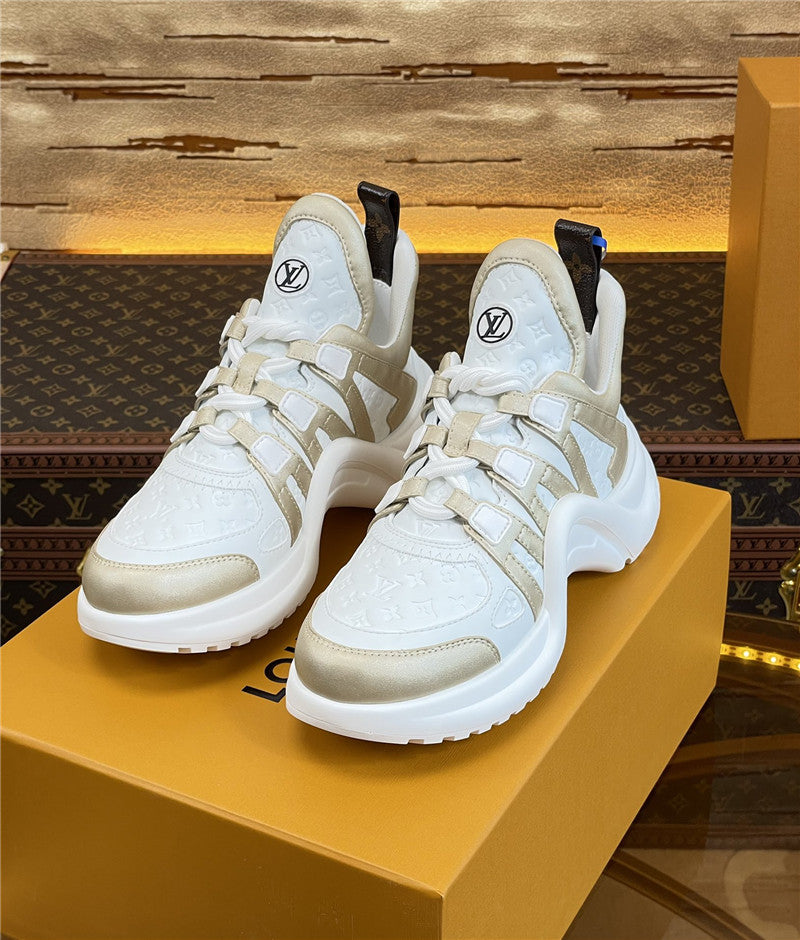 High Quality Luxury Louis Vuitton Hardware Casual Sports Daddy Shoes – Style 54051 product detail