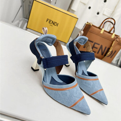 High Quality Luxury Fendi Hot Fashion High Heel Sandals – Style 38579 product detail